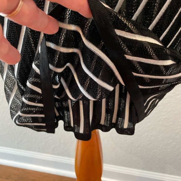 Diane Von Furstenberg Double Layer Striped Dress - Picture 6 of 9